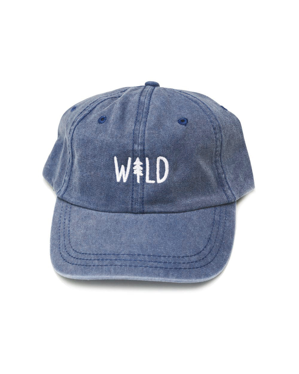 Wild Pine Dad Hat | Faded Navy