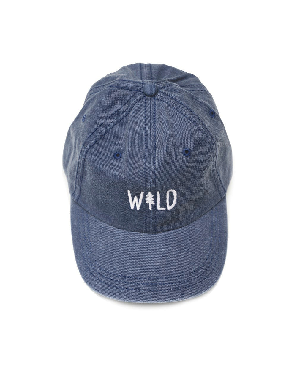 Wild Pine Dad Hat | Faded Navy