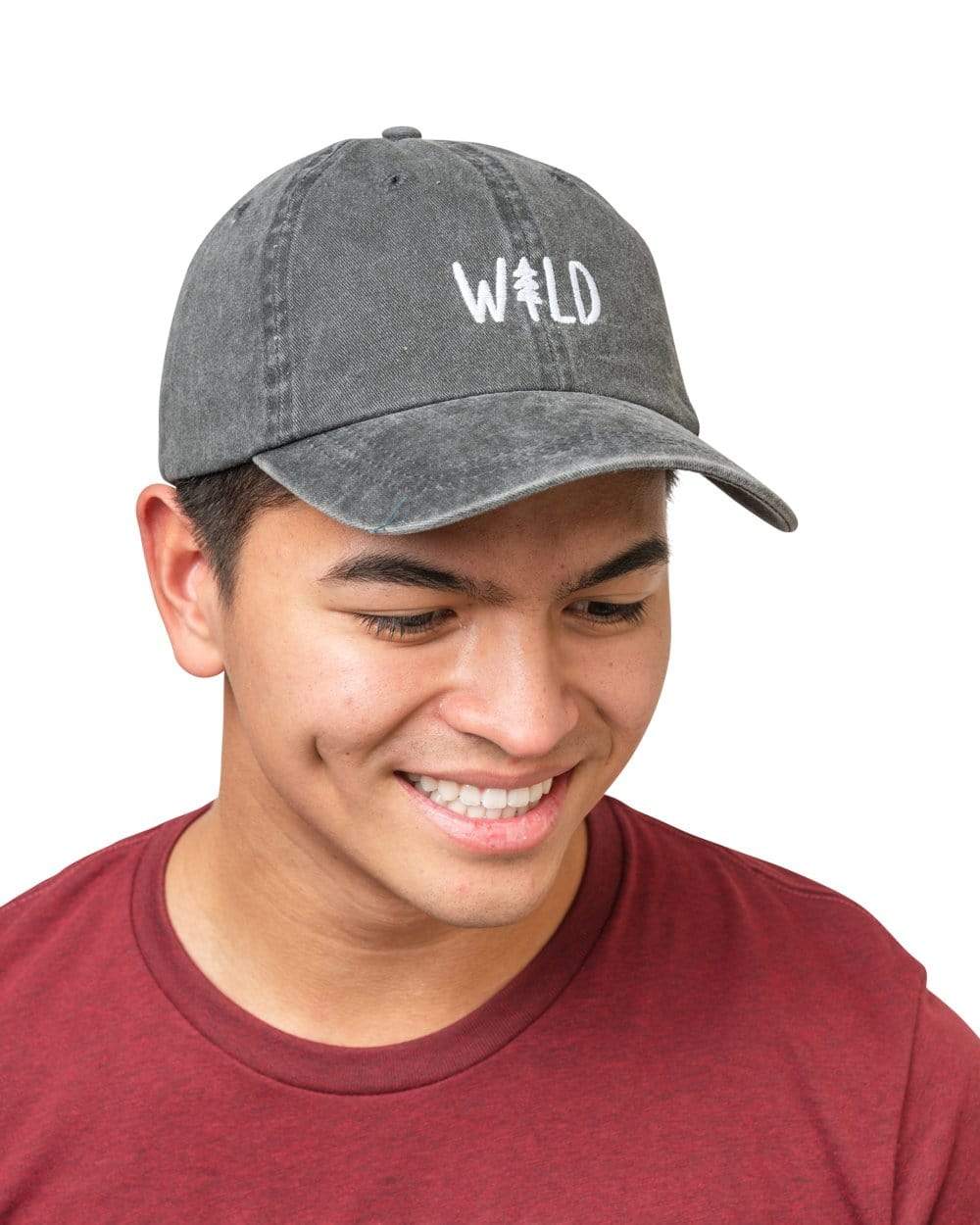 Wild Pine Dad Hat | Smoke