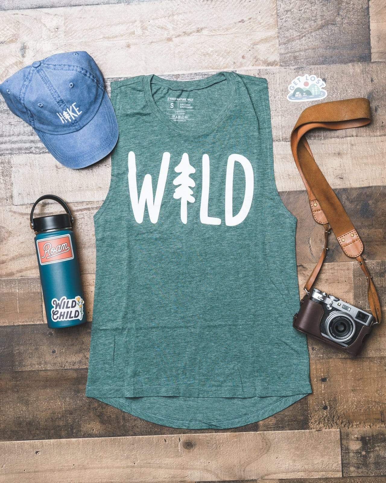 Wild Pine Muscle Tank | Forest - Keep Nature Wild