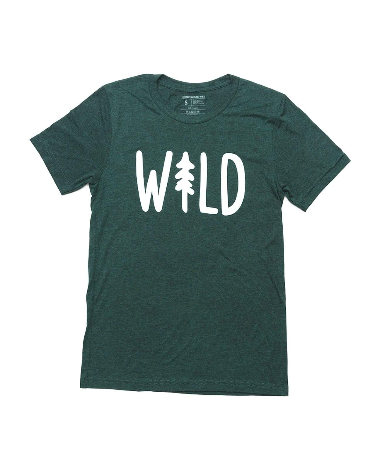 Wild Pine Unisex Tee | Forest - Keep Nature Wild