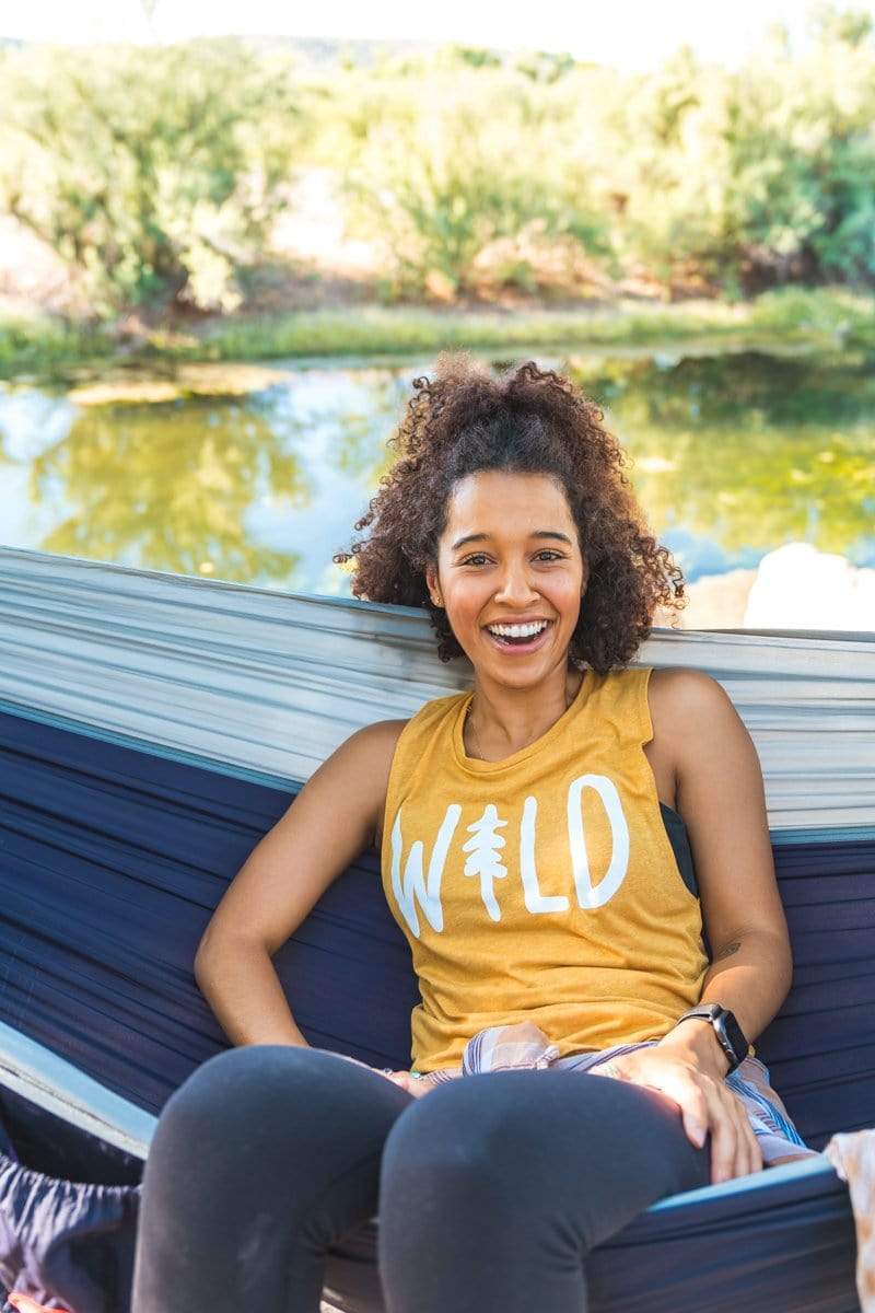 Wild Pine Women's Muscle Tank | Pollen - Keep Nature Wild