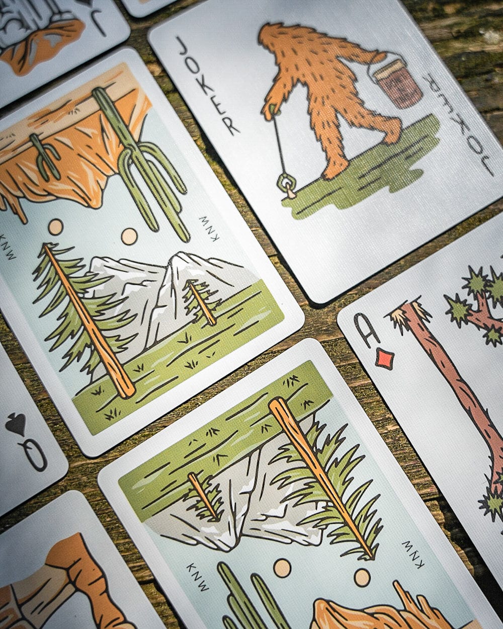 Keep Nature Wild Home Wild Playing Cards