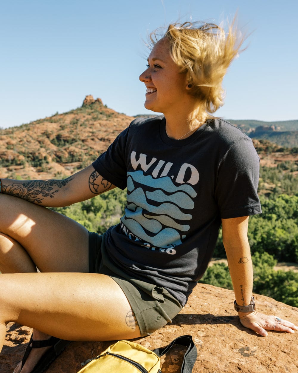 Keep Nature Wild Wild Sierra Unisex Tee | Coal