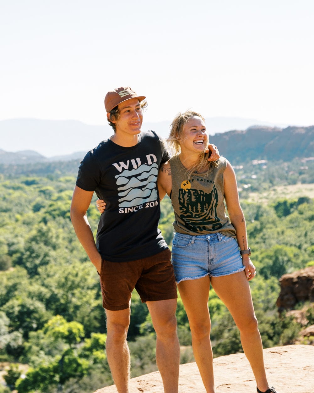 Keep Nature Wild Wild Sierra Unisex Tee | Coal