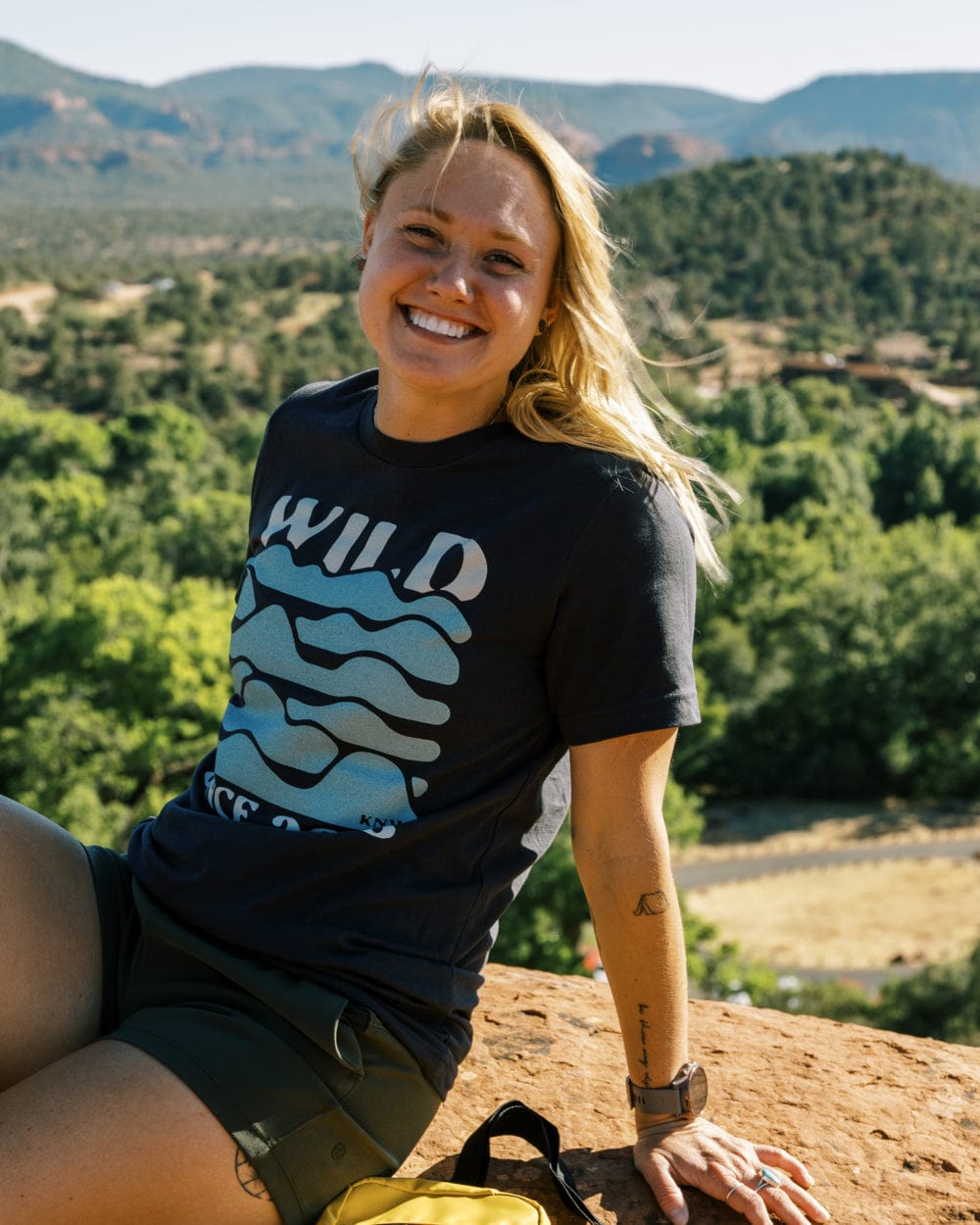 Keep Nature Wild Wild Sierra Unisex Tee | Coal