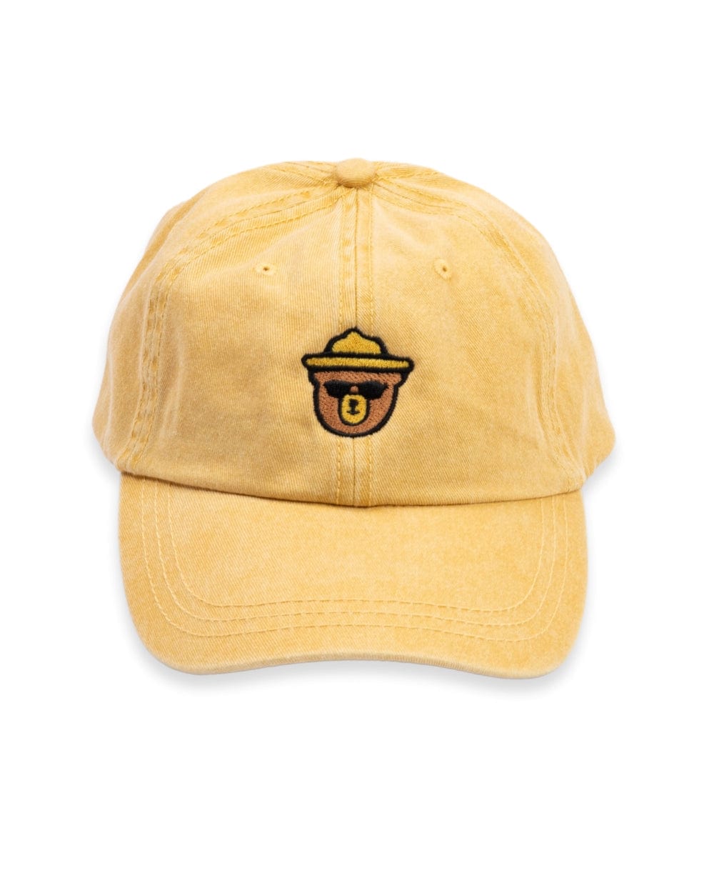 Keep Nature Wild Hat Wildbear Dad Hat | Mustard