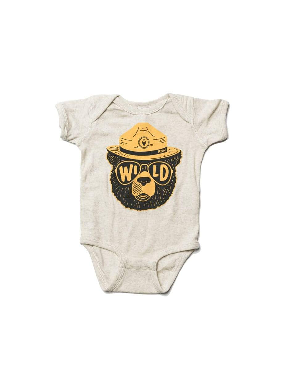 Wildbear Onesie | Natural - Keep Nature Wild