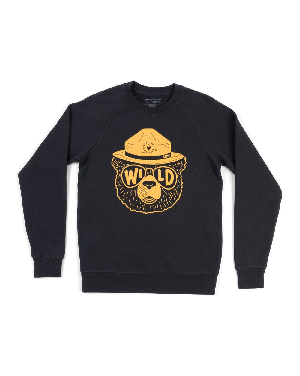 Keep Nature Wild Outerwear Wildbear Unisex Pullover | Coal