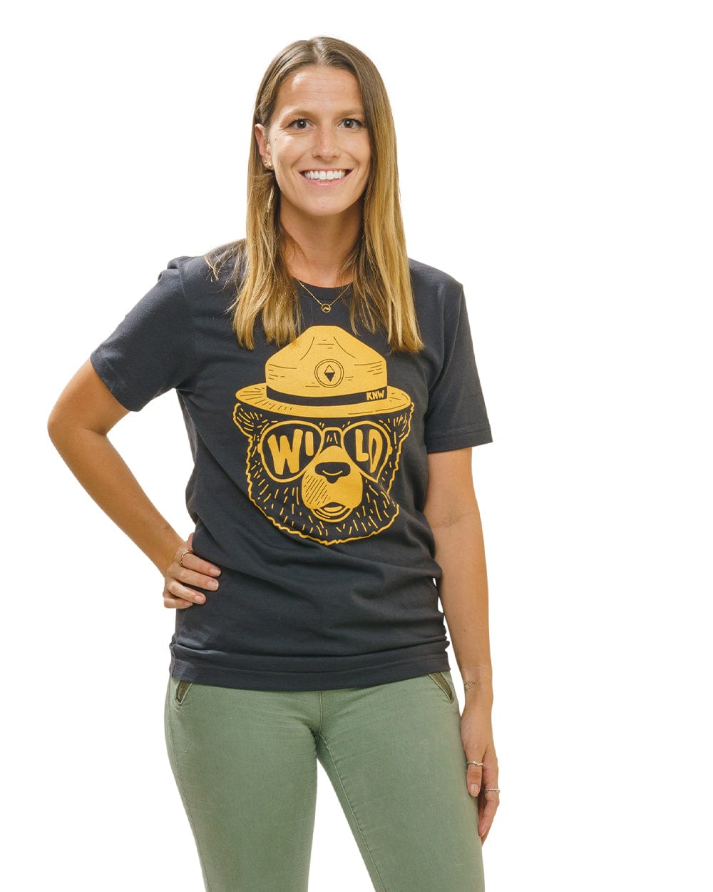 Keep Nature Wild Tee Wildbear Unisex Tee | Coal