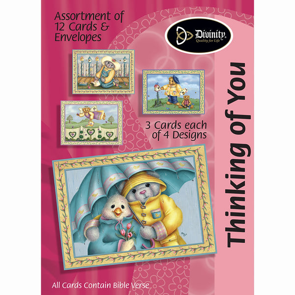 Divinity Boutique Boxed Cards: Thinking Of You Set 2