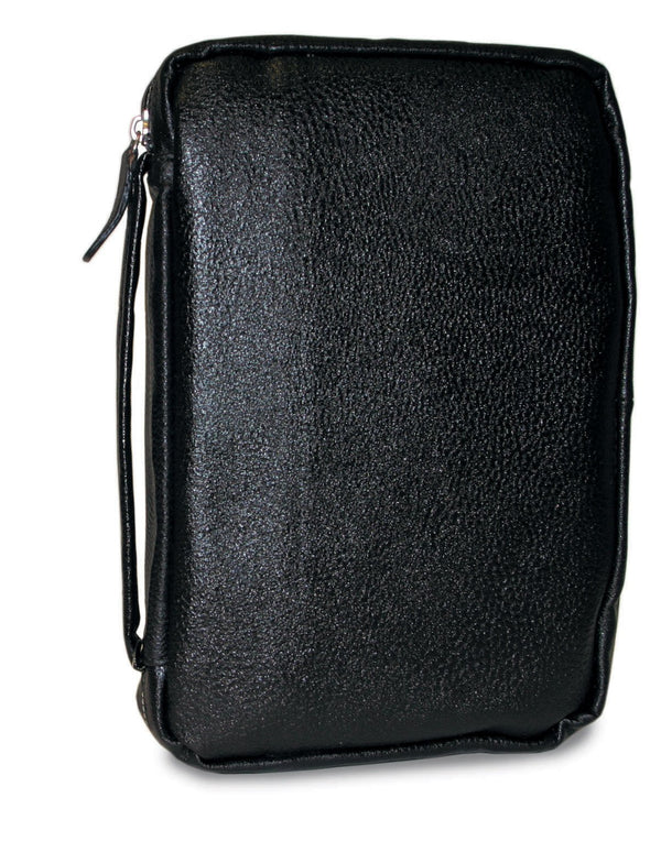 Divinity Boutique Midnight Black Leather Bible Cover -