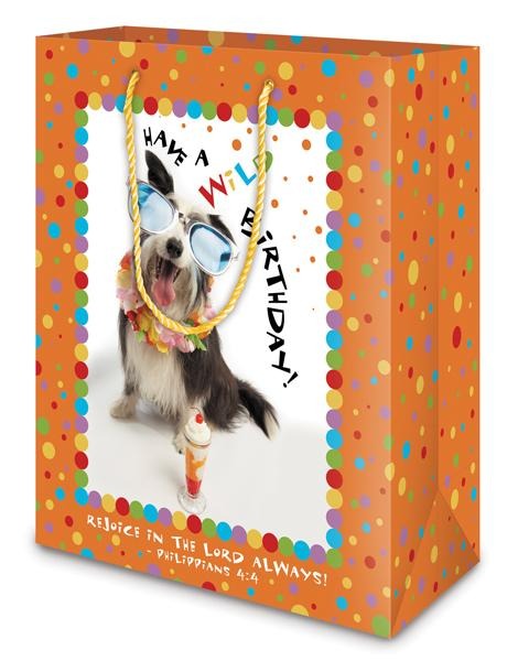 Divinity Boutique Gift Bag: Birthday Dog (6 Pack)