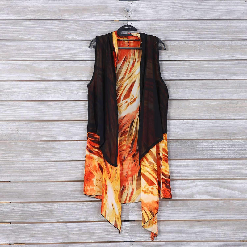 2 Piece Sleeveless Kimono,Outerwear,Mad Style, by Mad Style