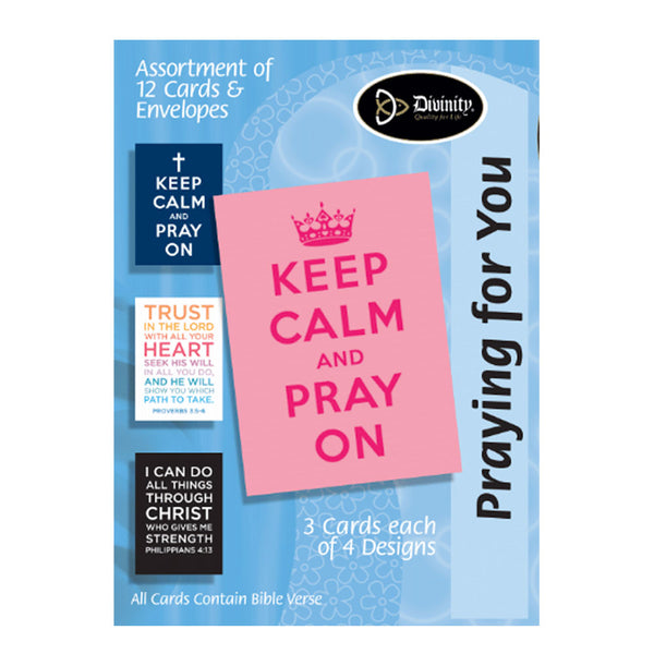 Boxed Cards: Praying For You, Words To Live By