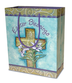 Gift Bag: Easter: Easter Blessings - Medium: scripture (6pk)