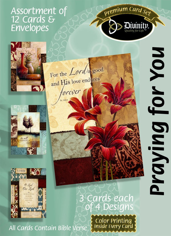 Divinity Boutique Boxed Cards: Praying For You, Home D���������������cor Scripture