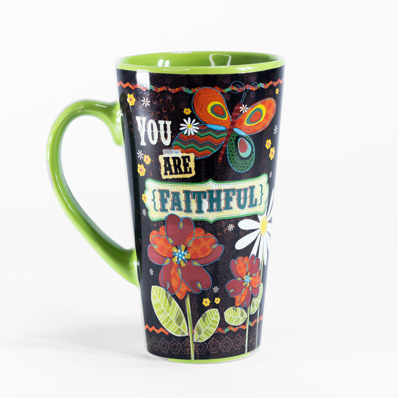 Stoneware Mug : You Are Faithful