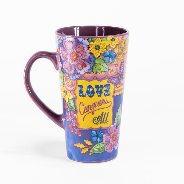 Stoneware Mug : Love Conquers