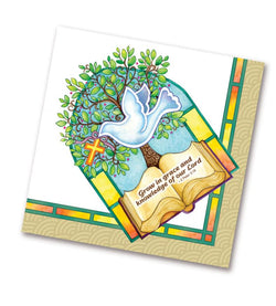 Divinity Boutique Napkin: Confirmation: Dove