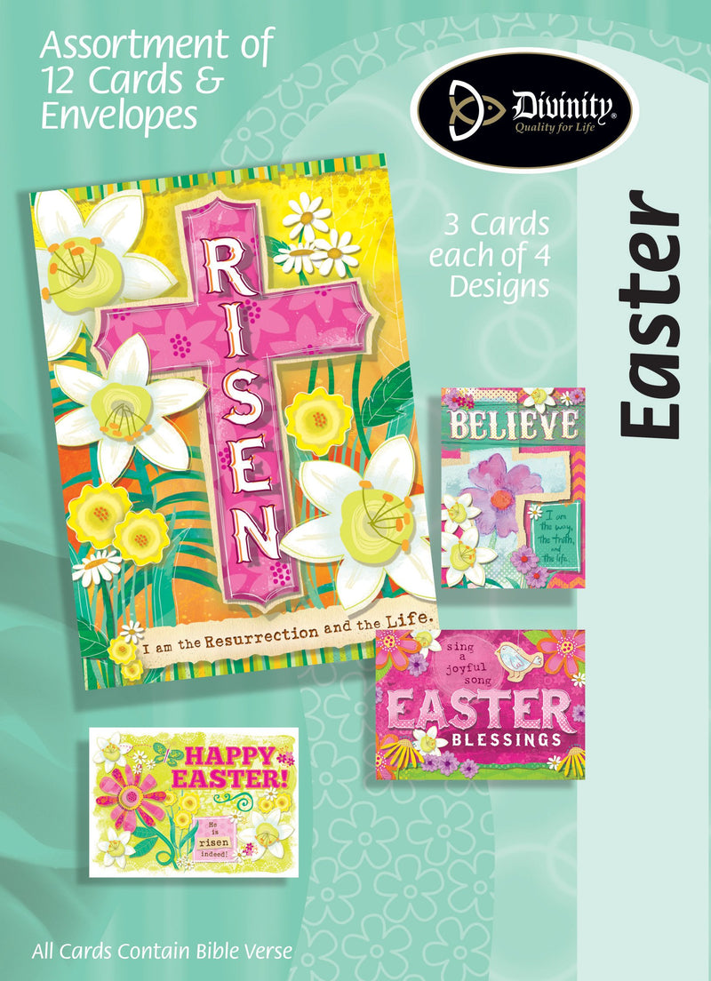 Divinity Boutique Boxed Cards: Easter, Brights Risen