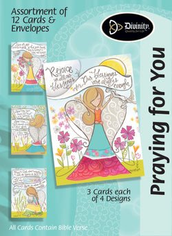 Divinity Boutique Boxed Cards: Praying For You, Angels