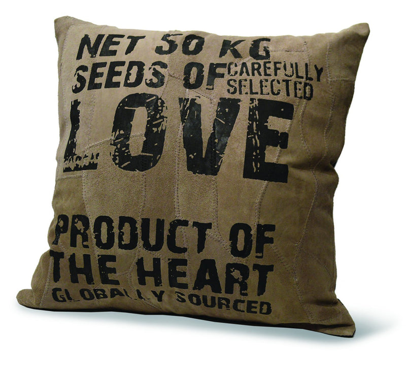 Divinity Boutique Recycled Leather Pillow