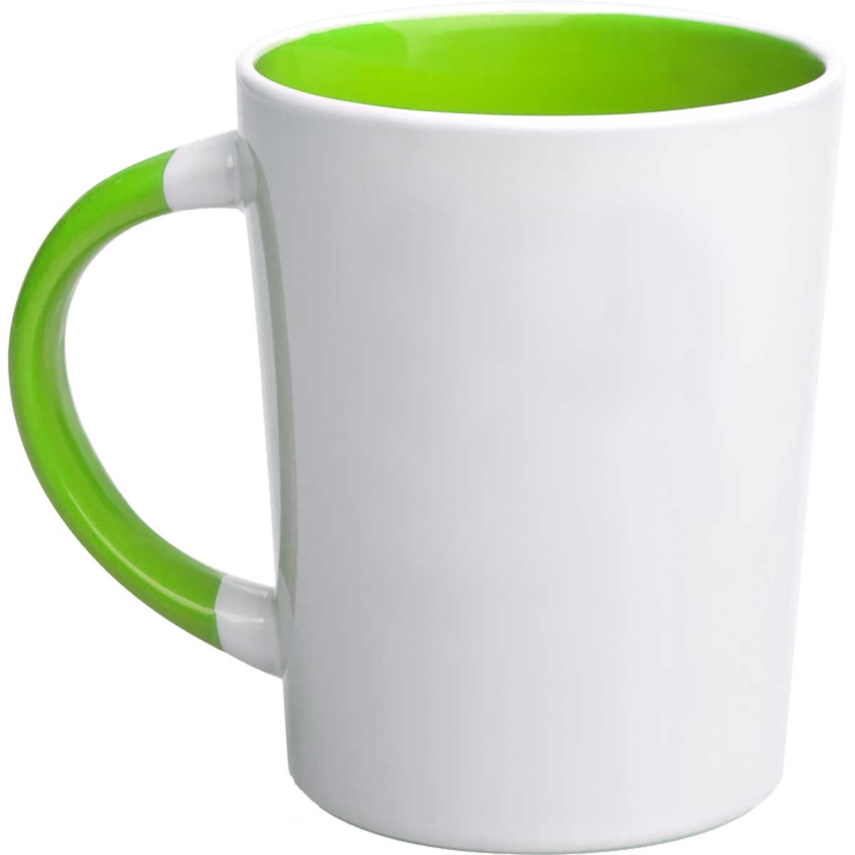 M2O: Two-Tone Latte Mug Lime Green