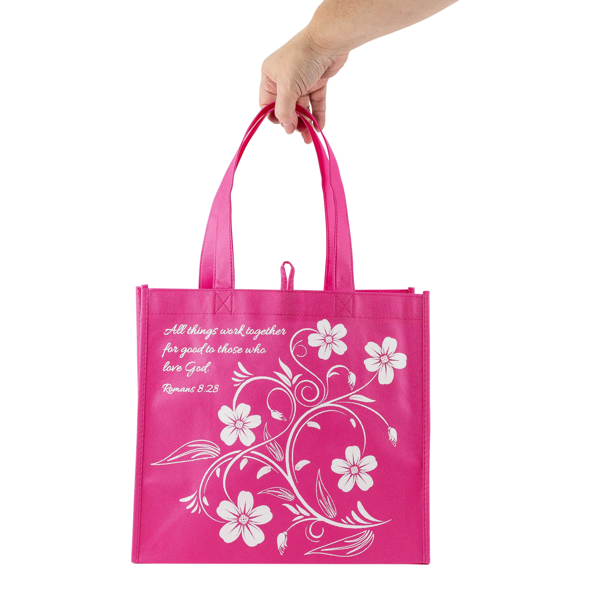 Eco Tote: All Things, Romans 8: 28