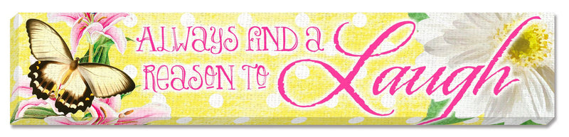 Collectible canvas covered wood magnet from our Sunshine Daisies collection. Magnet measures 2.5" x 3.25" x 0.25". Features scripture verse Romans 12:12 - Be Joyful!