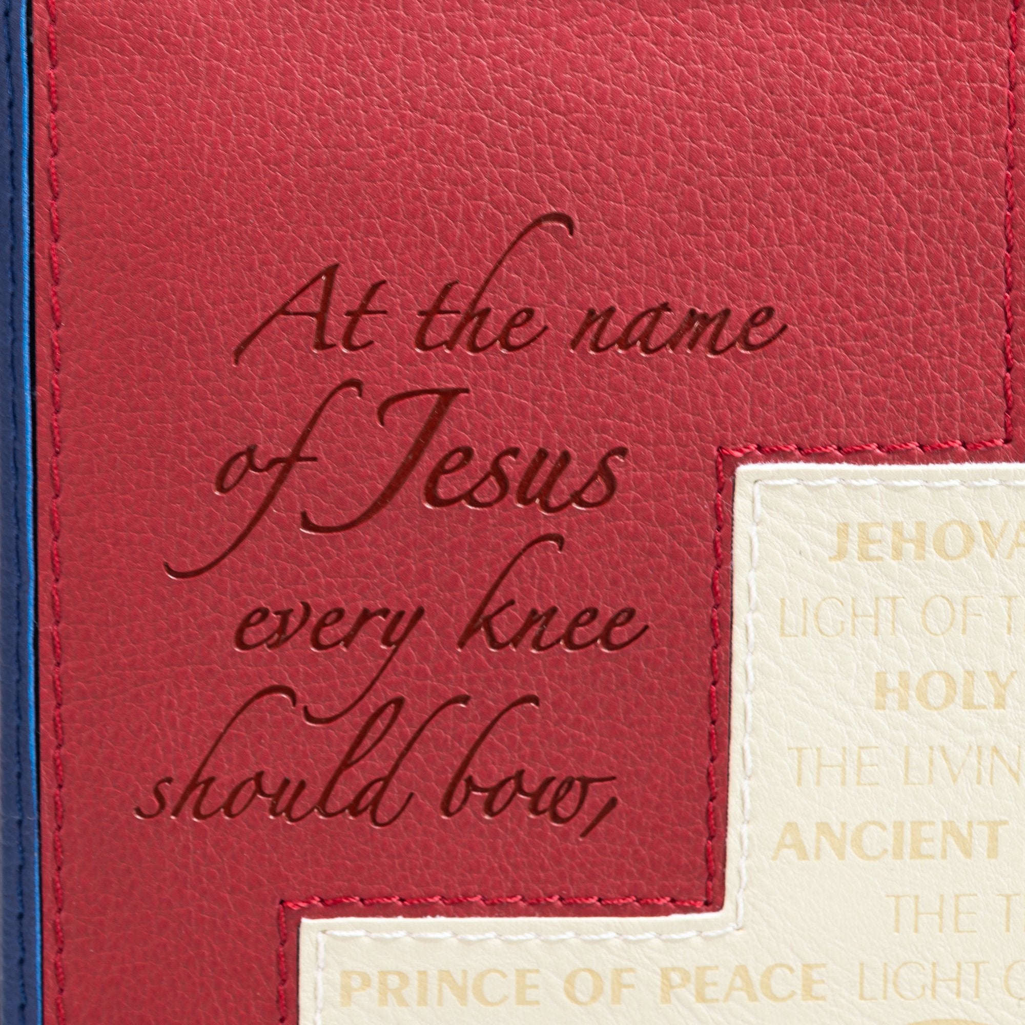 Bible Cover: At The Name