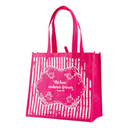 Eco Tote: Pink His Love Endures
