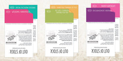 Divinity Boutique Display Backer Cards