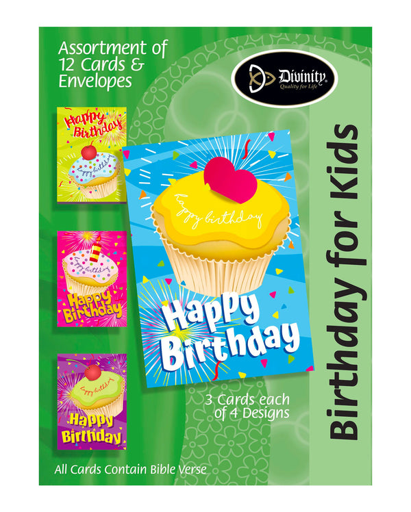 Boxed Cards: Happy Birthday, Cupcake