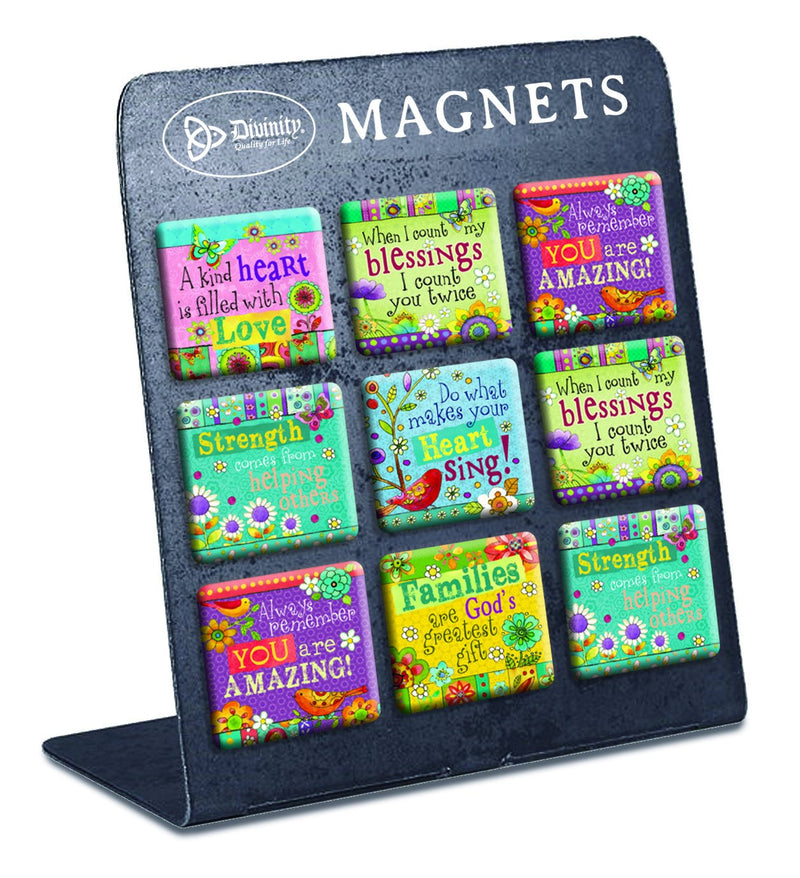 Divinity Boutique Magnet Display Deal-Display + 3 Free Magnets-Hearts 'N Hugs