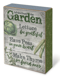 Oak Patch Gifts In the Garden: Blox-Advice from the Garden