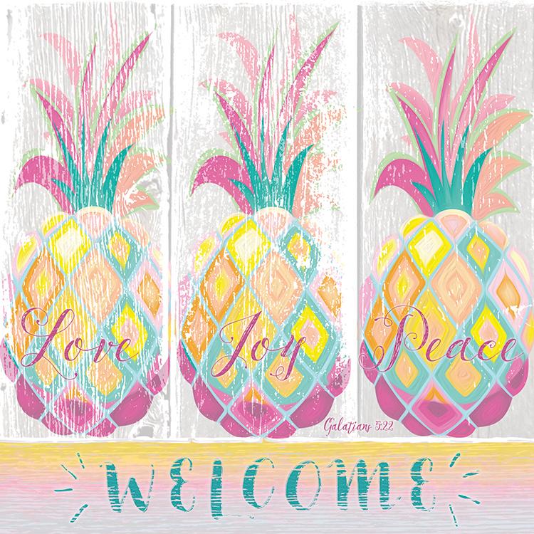 Divinity Boutique Napkin: Welcome Pineapples