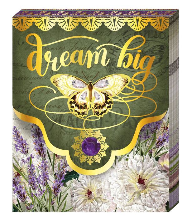 Oak Patch Gifts Purse Pad: Butterfly Dream Big