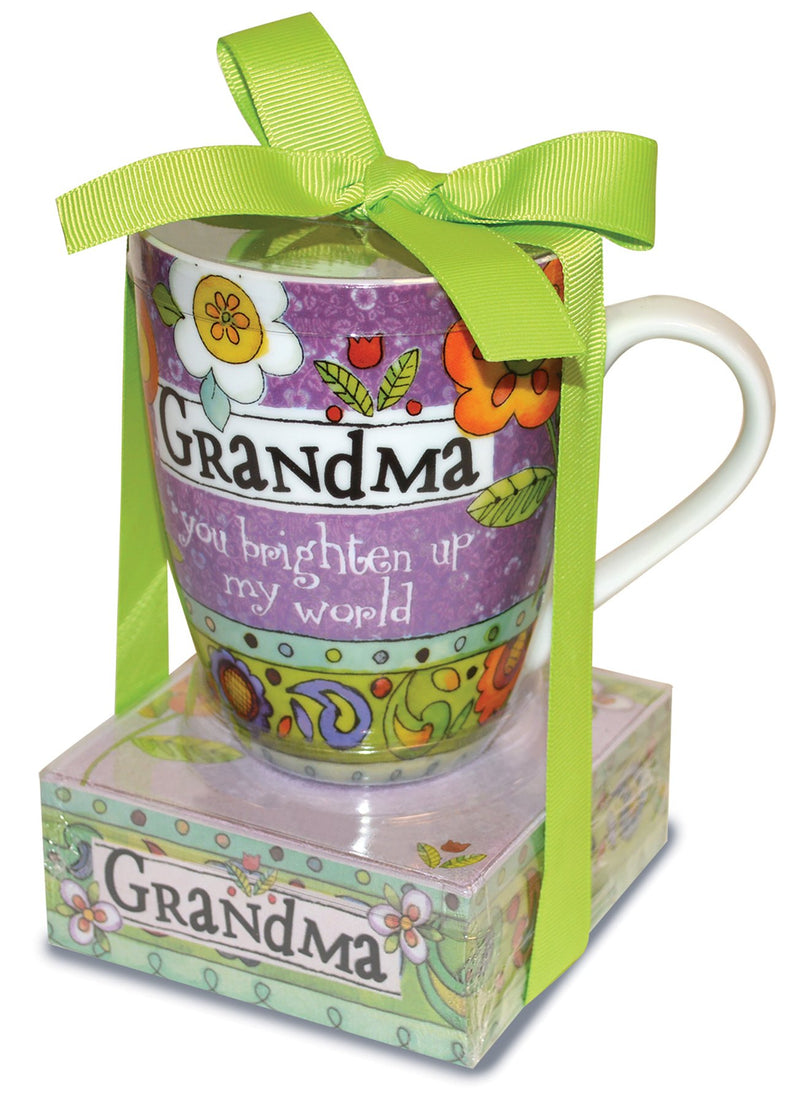 Oak Patch Gifts Relationship Mug & Notepad Giftset: Grandma