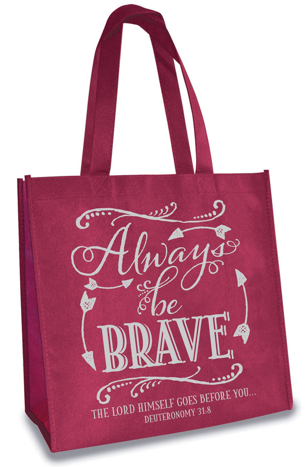 Divinity Boutique Eco Tote: Always Be Brave