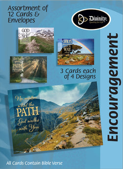 Divinity Boutique Boxed Cards: Encouragement-God Leads You