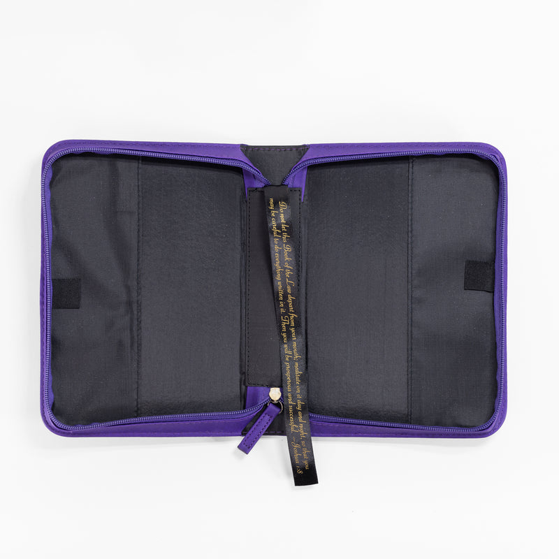 Divine Details: Bible Cover Purple Hope In The Lord