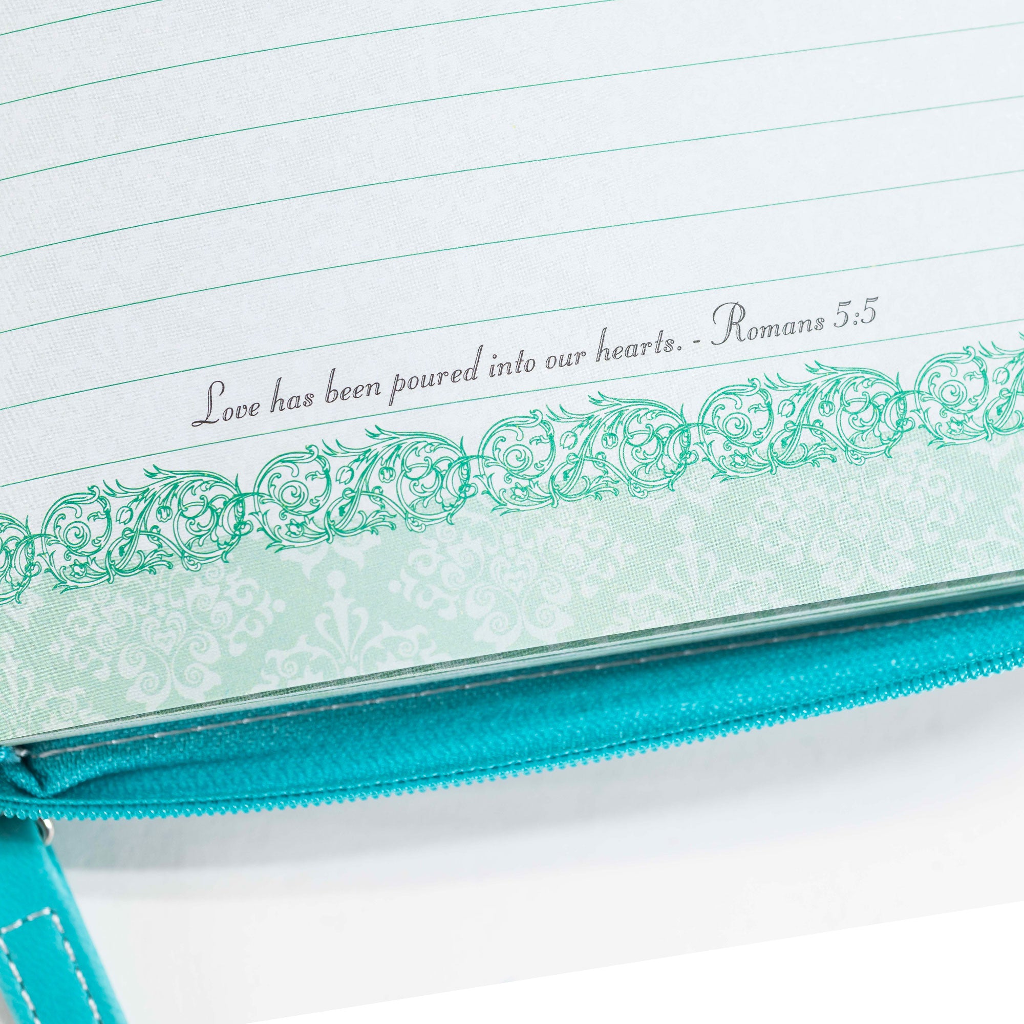 Divine Details: Journal Teal Behold I Make All Things New