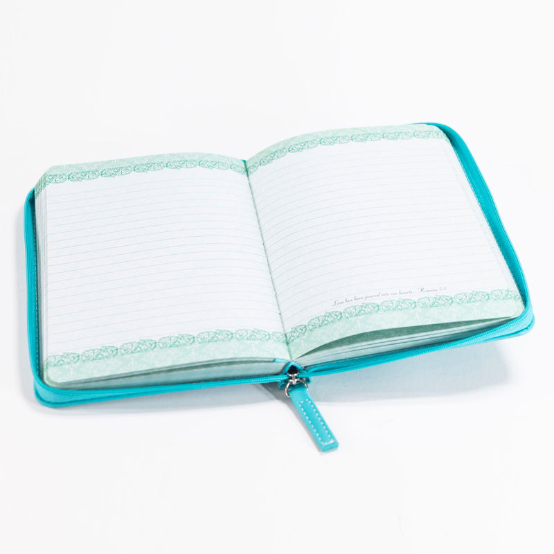 Divine Details: Journal Teal Behold I Make All Things New