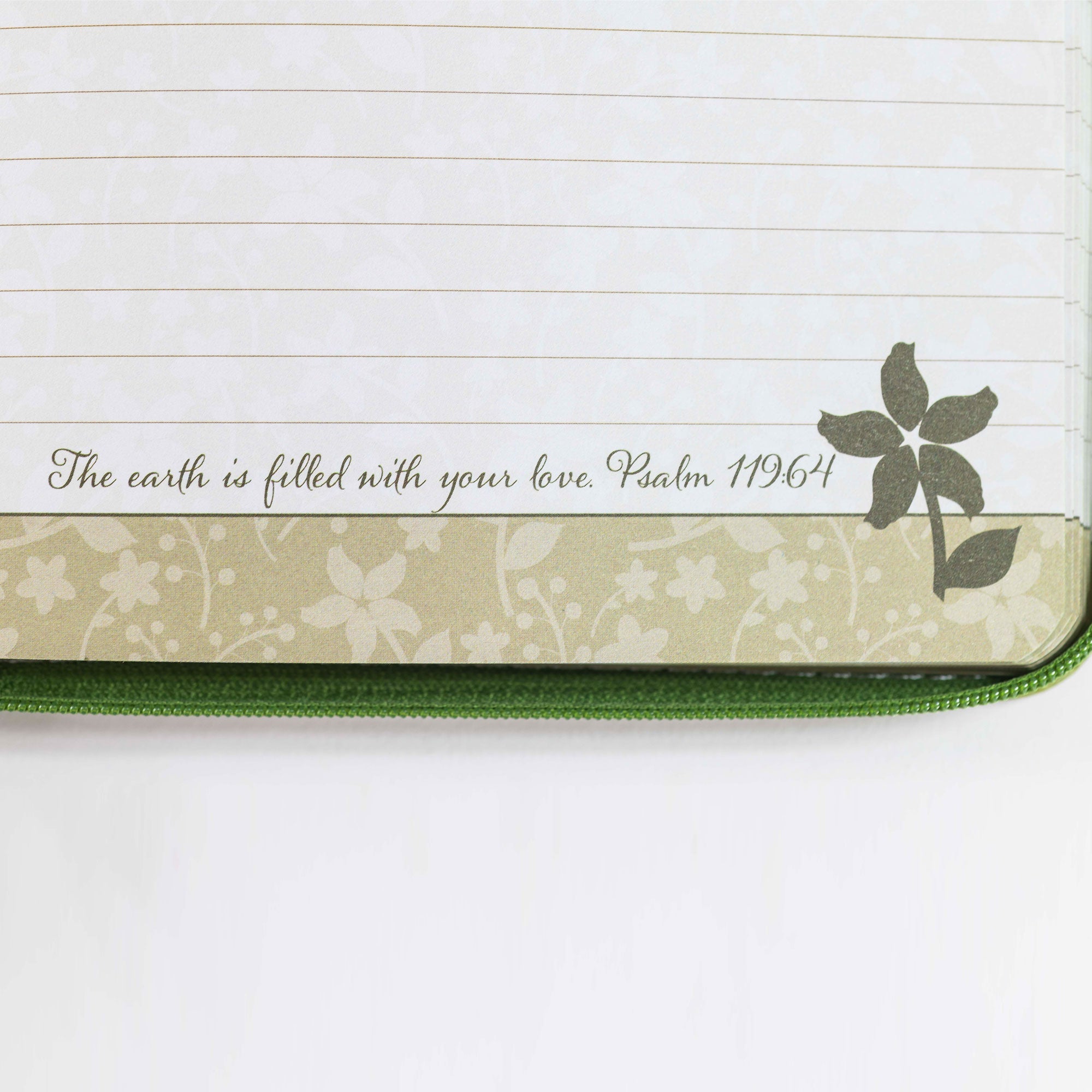 Divine Details: Green On Green Blessed Bible Journal