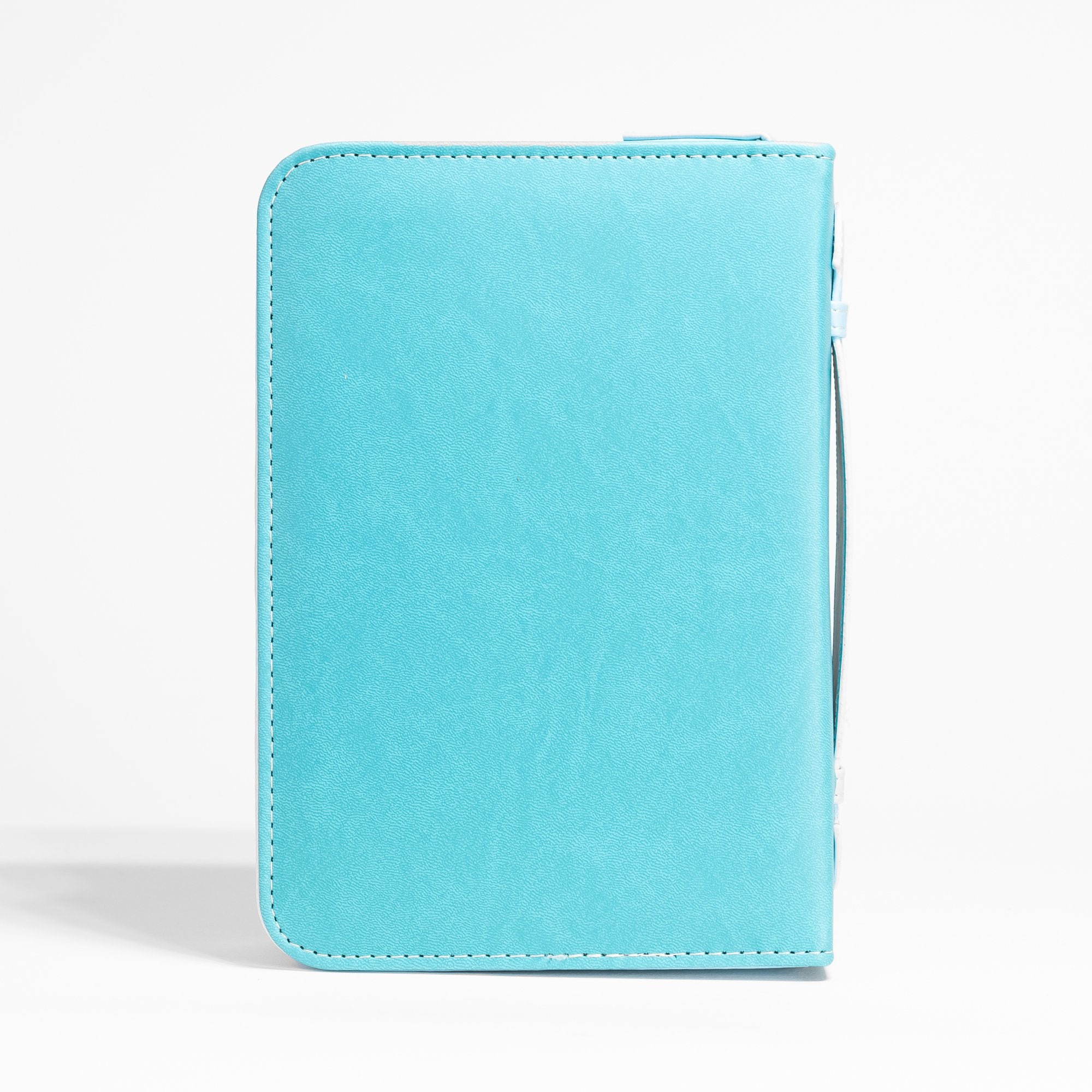 Divine Details: Bible Cover Teal On Teal Matthew 5: 8