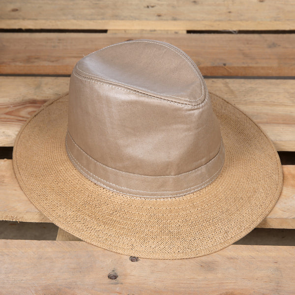 Tan Outback Straw Hat