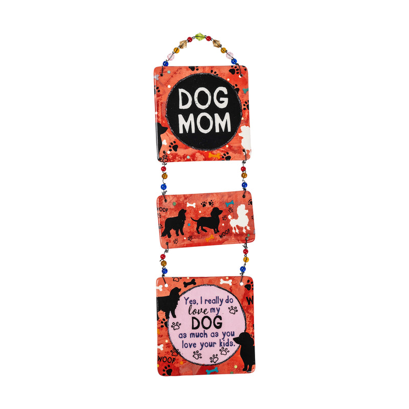 Just for Laughs: Ceramic Plaque: Dog Mom