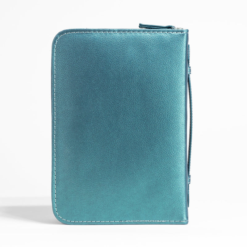 Divine Details: Bible Cover - Teal Do Everything in Love - 1 Corinthians 16:14