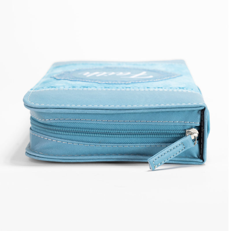 Divine Details: Bible Cover - Pale Teal Faith - Galatians 3:26